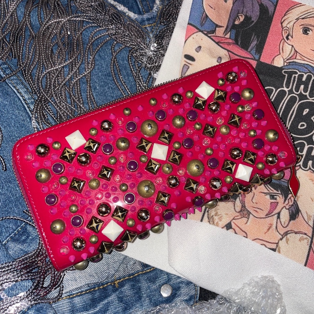Christian Louboutin Pink Wallet